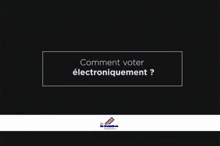 Comment voter électroniquement à Bruxelles?