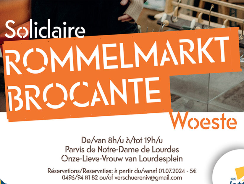 Brocante solidaire Woeste