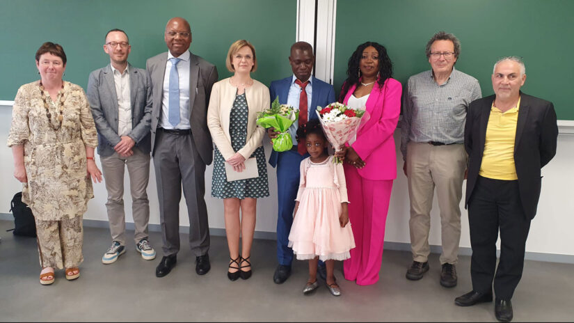 Soutenance de la thèse de doctorat en géologie de Jacob Mabeka Ndongala